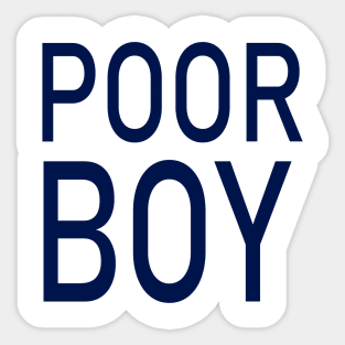 myakkyan Poor Boy Sticker